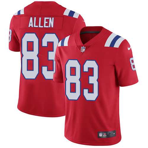 Nike New England Patriots #83 Dwayne Allen Red Alternate NFL Vapor Untouchable Limited Jersey,We sell and wholesale Nike New England Patriots #83 Dwayne Allen Red Alternate NFL Vapor Untouchable Limited Jersey on line form chian!